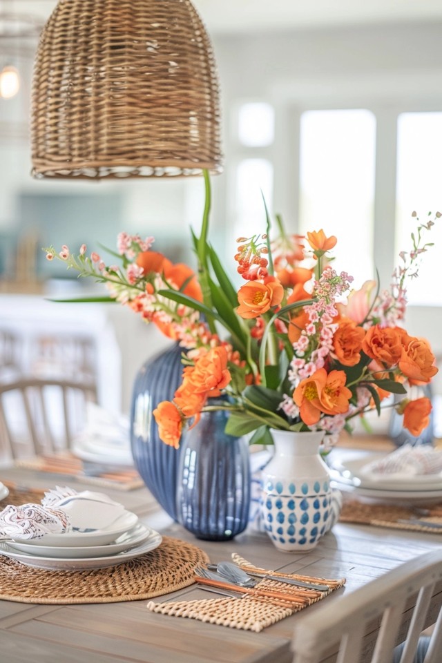 Coastal Dining Room: Fresh and Elegant Decor