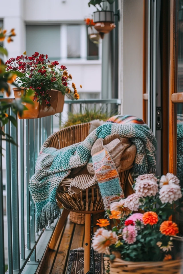 Papatya Beach Blanket/Throw by Sylvester & Co.