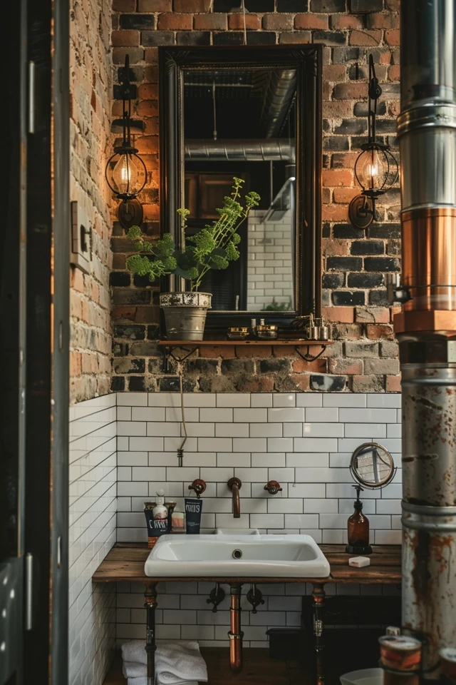 Industrial Bathroom Design Ideas