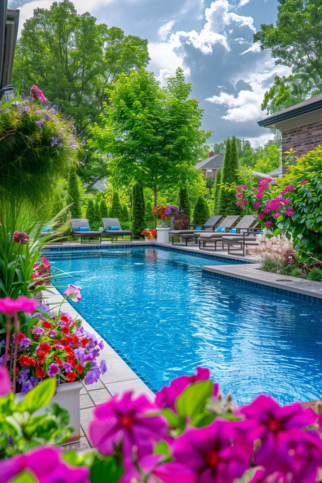 Landscaping Ideas for Above Ground Pools Oasis