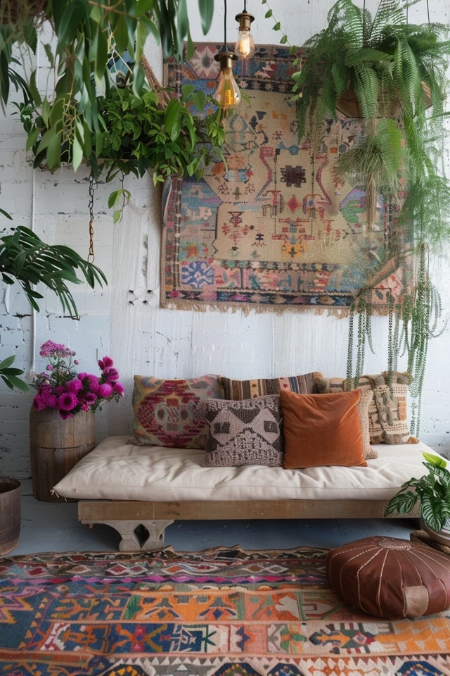 Nature-Inspired Boho Wallpaper
