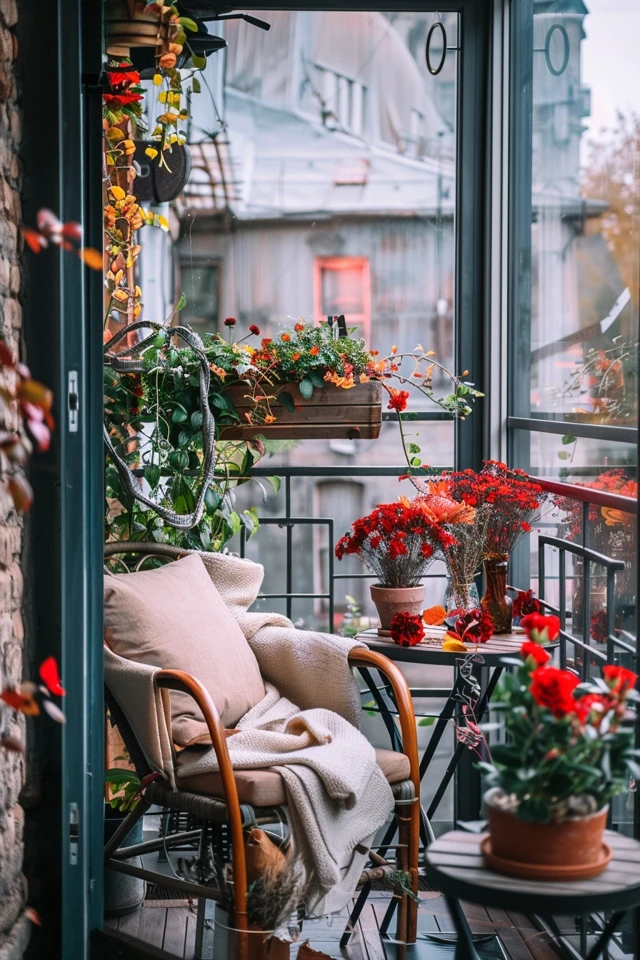 Materials and Textures for Industrial Balcony Decor