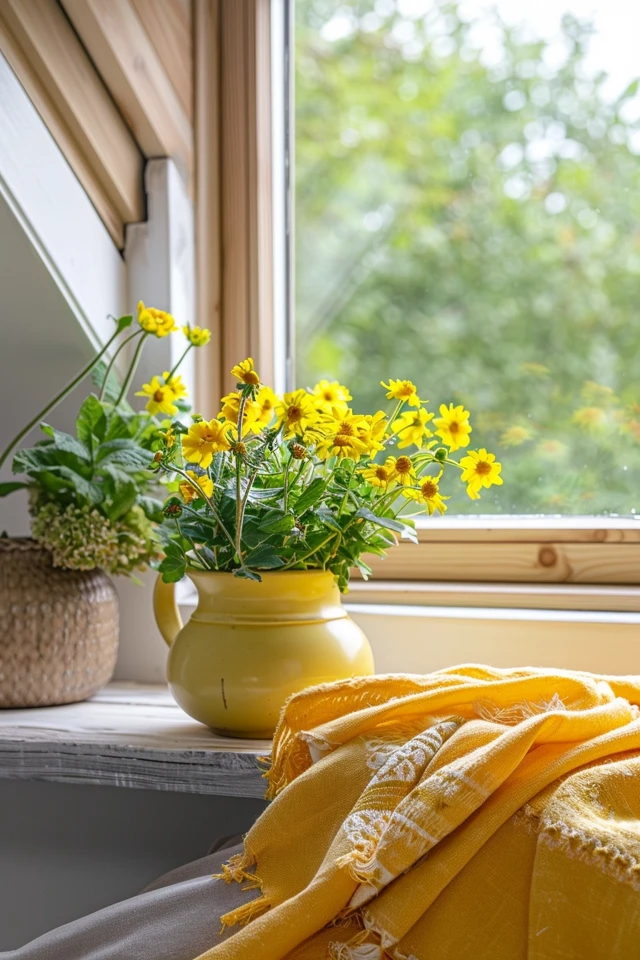 Attic Guest Room: Welcoming and Comfortable