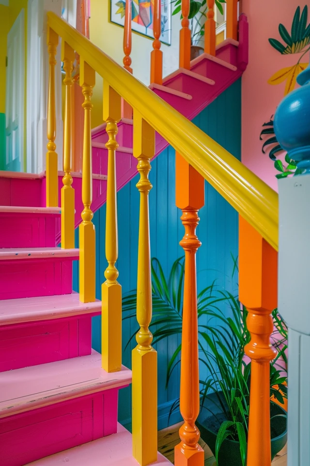 Transform Banisters: Ideas for Painting Stair Banisters