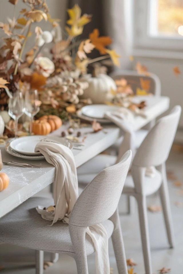 Elegant Chair Designs with a Thanksgiving Theme
