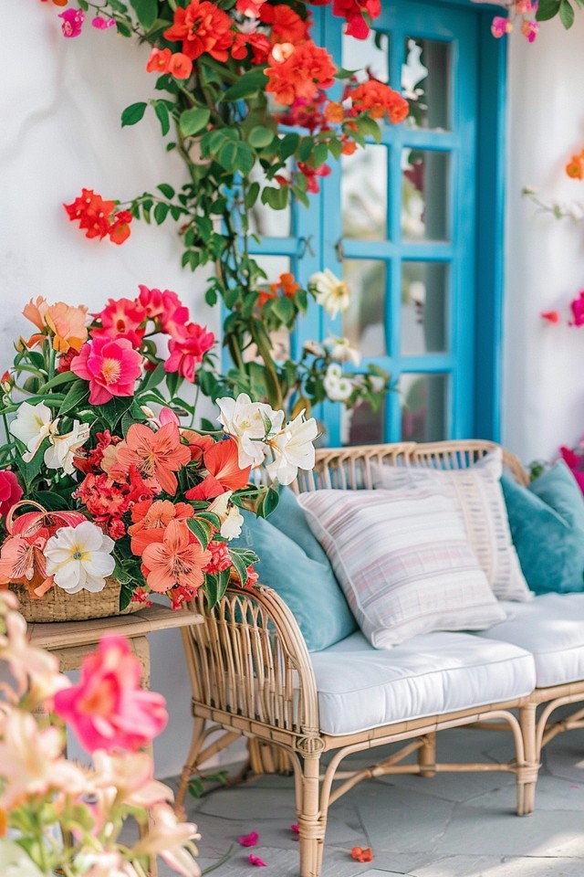 Embracing Coastal Hues and Patterns
