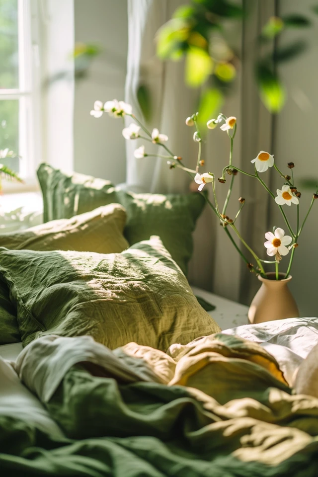 Olive Green Bedroom Ideas for a Serene Space