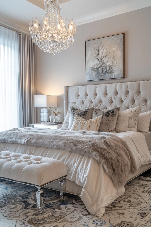 The Elements of a Glam Bedroom