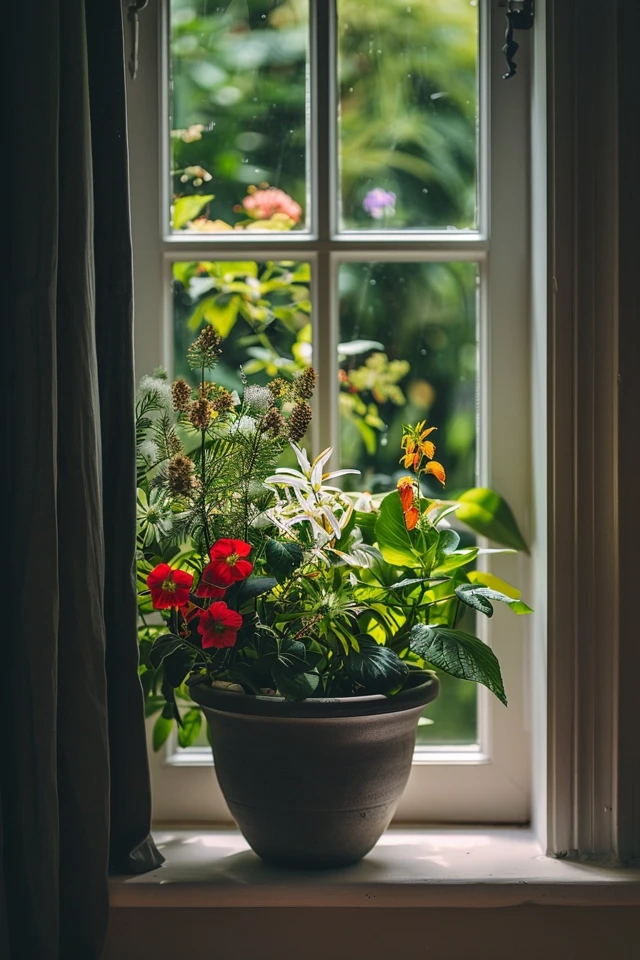 Fresh Basement Window Well Decoration Ideas