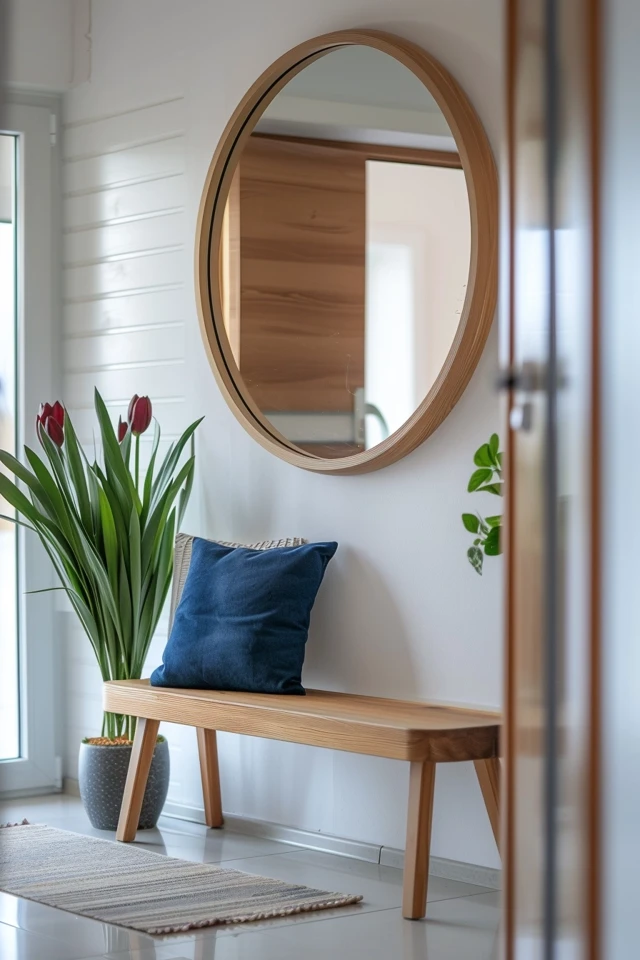 Elegant Narrow Hallway Mirror Ideas to Amplify Space