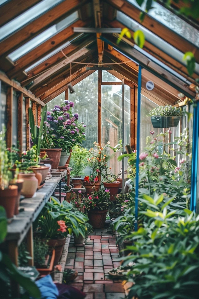 Creative Attic Greenhouse Designs
