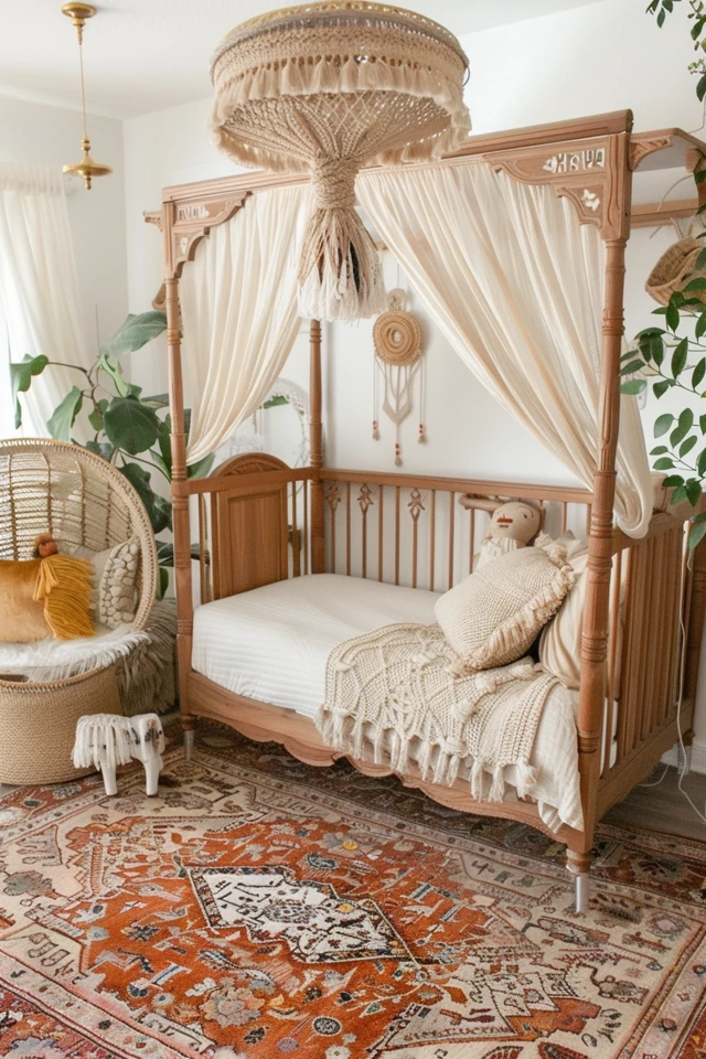Infusing Boho Elements Into Your Nursery