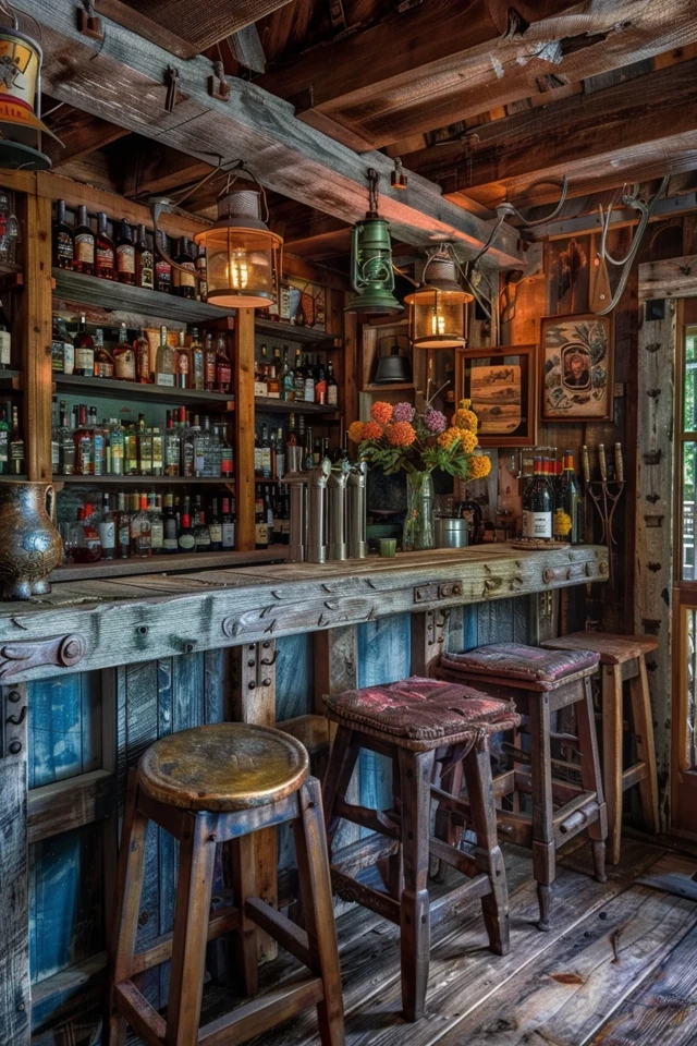 Rustic Bar Inspirations for Your Man Cave Haven - photo 2