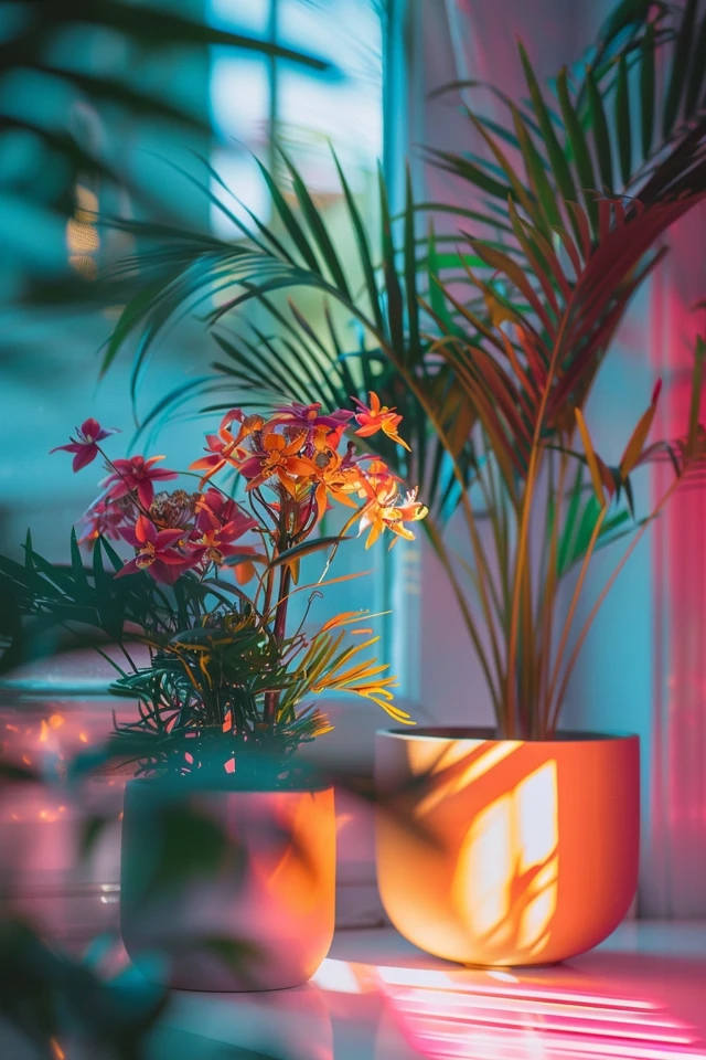 Mixing and matching LED light colors to create themes