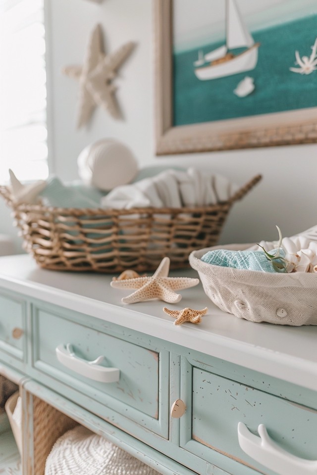 Coastal Nursery Decor: Create a Soothing Beach Theme