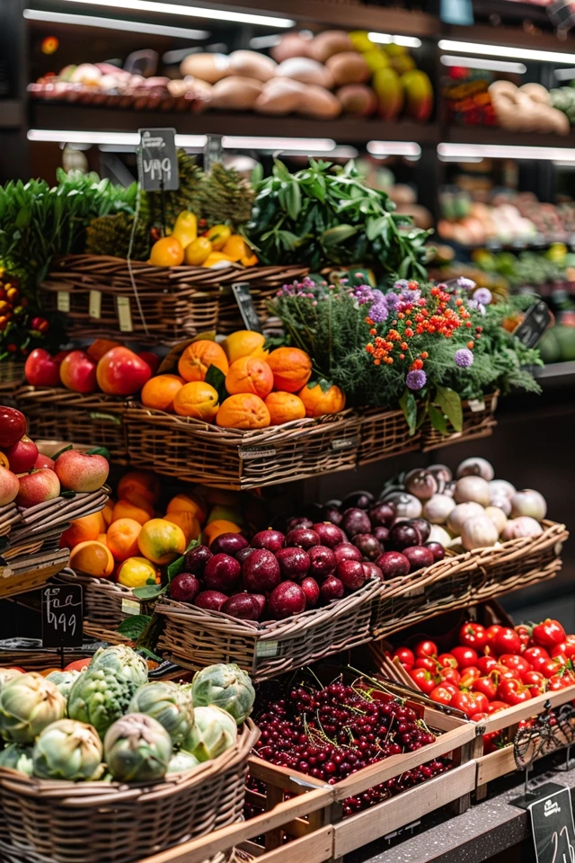 Fresh Produce Display Ideas for Markets