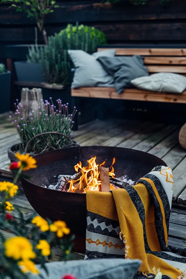 Cozy Corner Fire Pit Ideas for Your Backyard