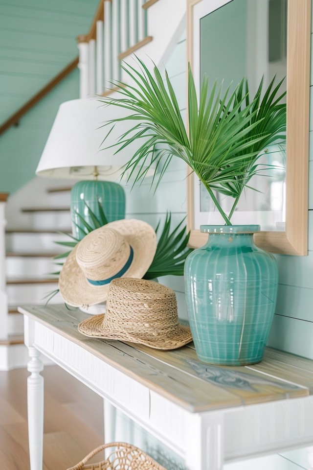 Coastal-Inspired Entryway: Tips for Incorporating a Coastal Color Scheme