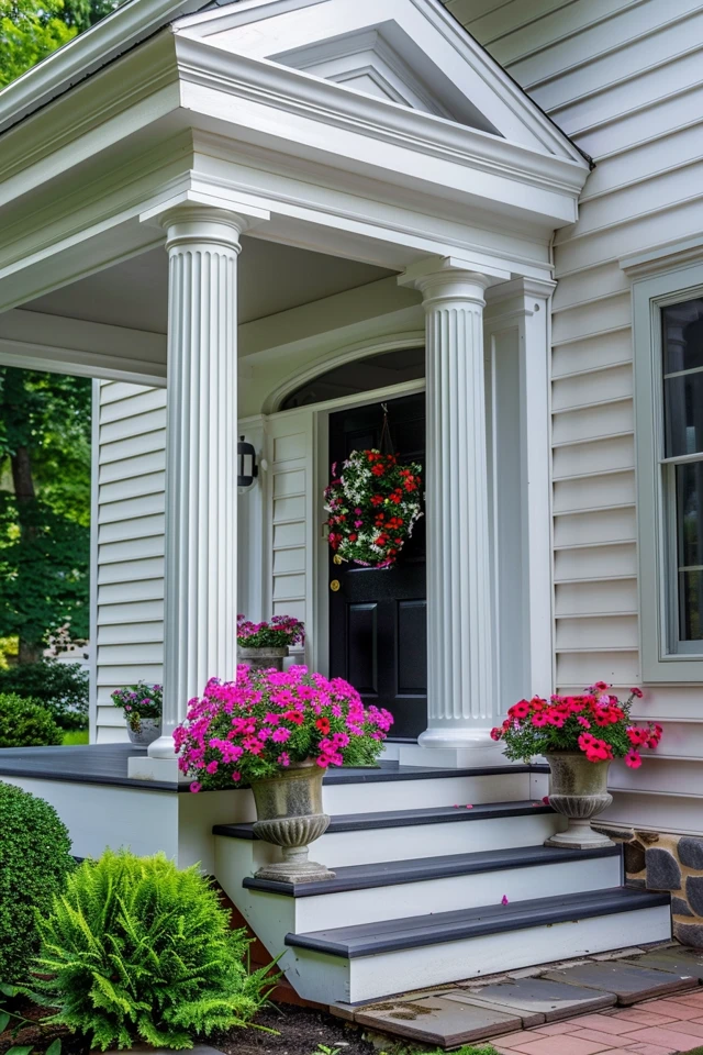 Chic Front Portico Ideas to Elevate Your Home’s Appeal