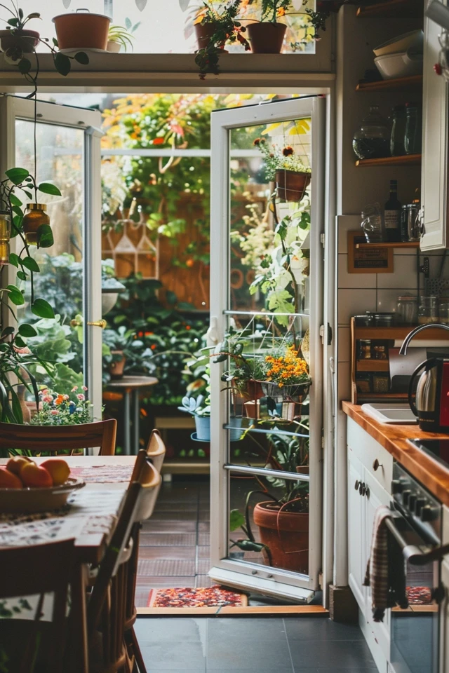 Creative and Stylish Back Door Improvements