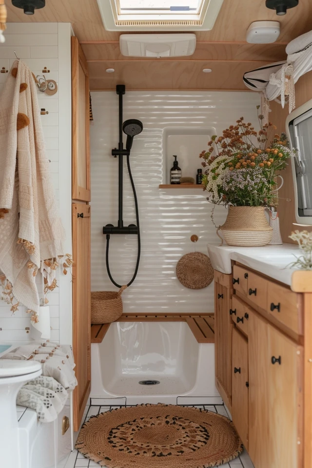 RV Shower Wall Ideas for Stylish Upgrades