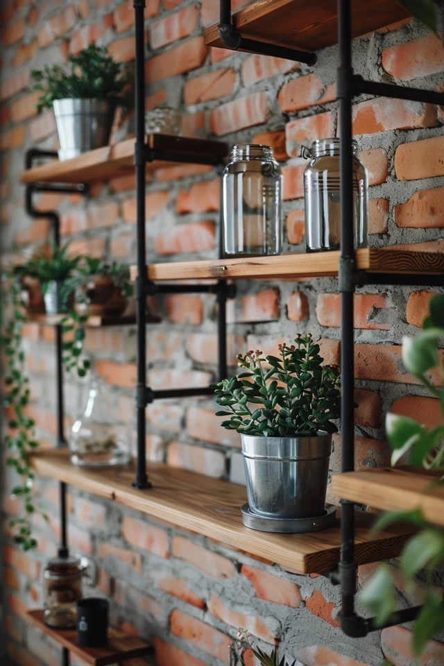 Urban-Style Wall Racks: A Decorative and Functional Choice