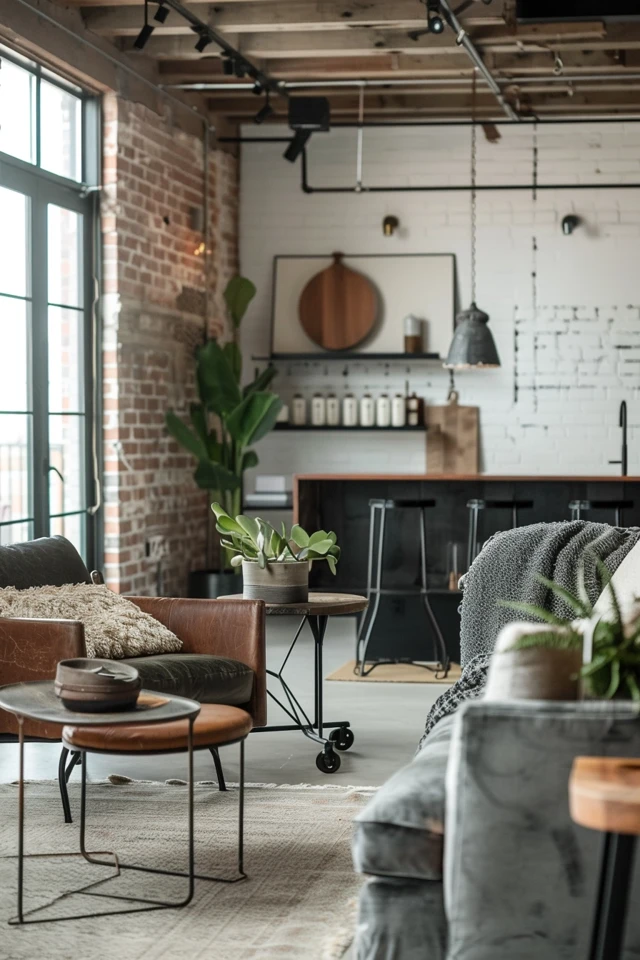 Incorporating Industrial Decor into a Cozy Home