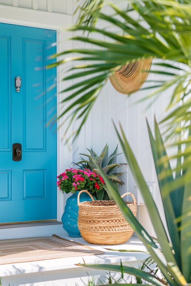 Beachy Entryway Decor: Coastal Inspiration