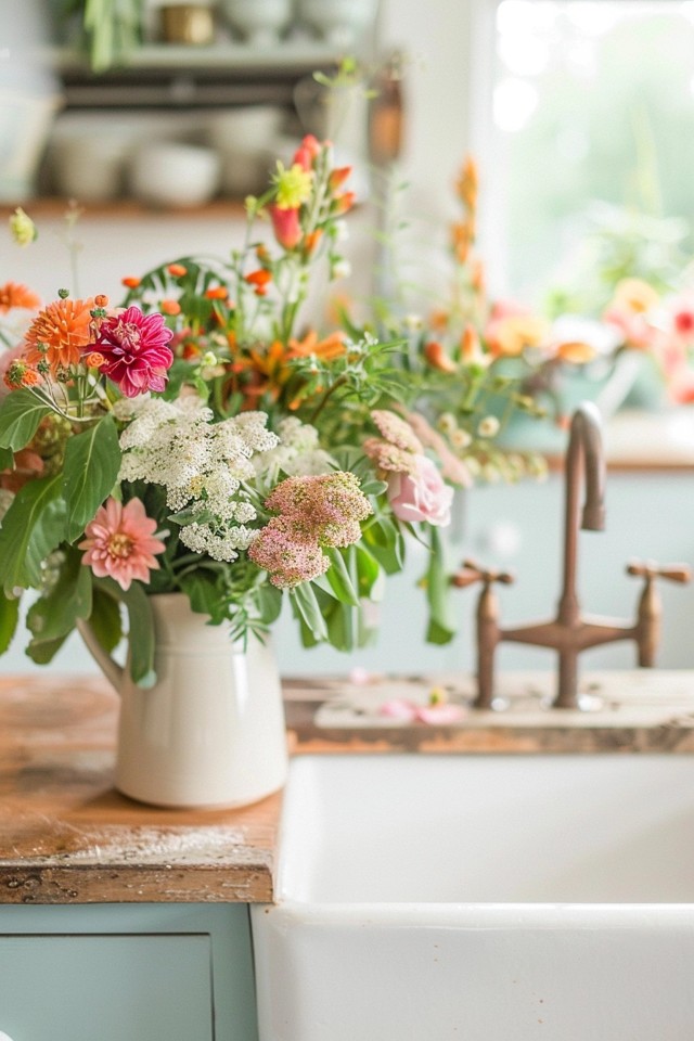 Farmhouse Kitchen Makeover: Simple and Fresh