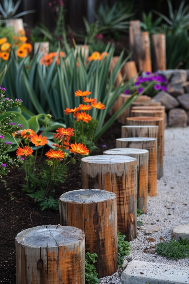 Add Depth and Structure with Timber Retaining Walls