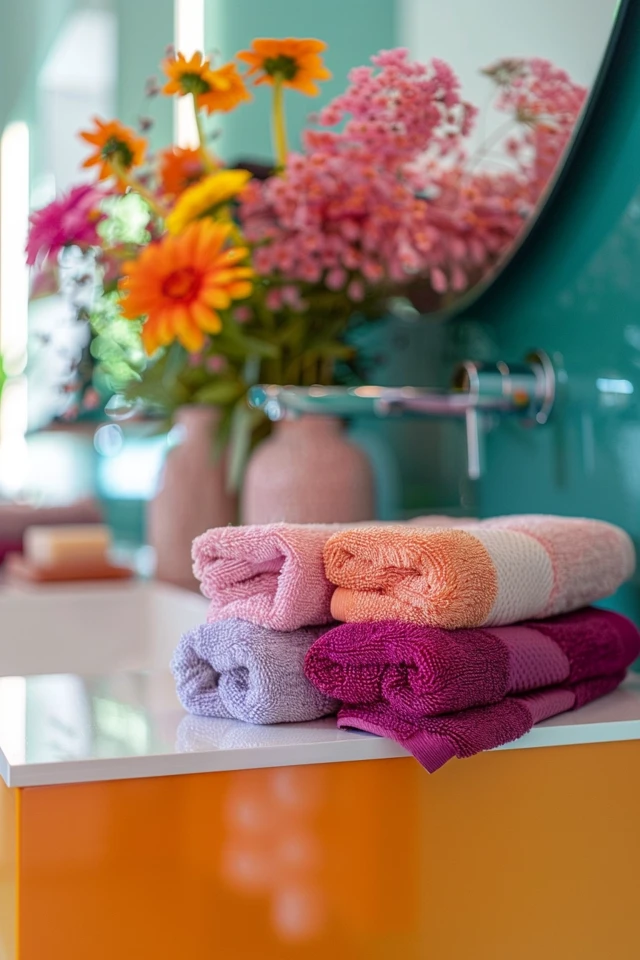 Stylish Ways to Organize Towels