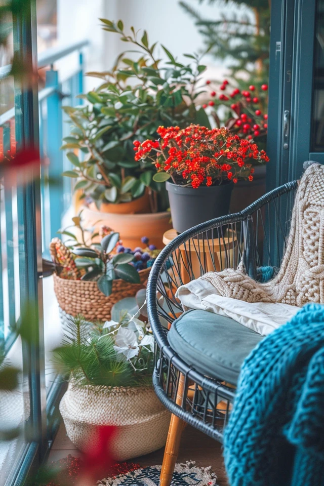 Cozy and Intimate Balcony Decorations