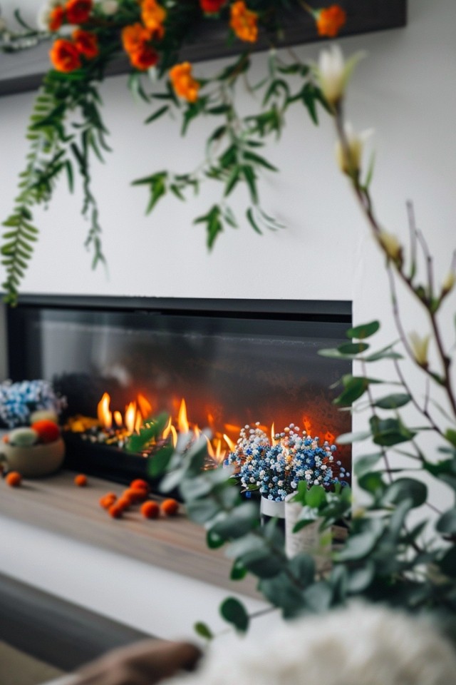 Electric Fireplace Decorating Ideas for Cozy Homes