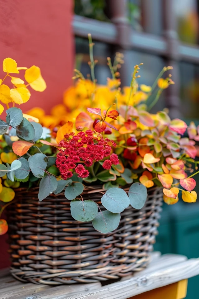 Autumn Charm: Fall Basket Decorating Ideas