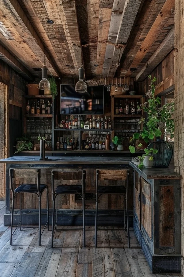 Add a Personal Touch with Vintage Bar Decor