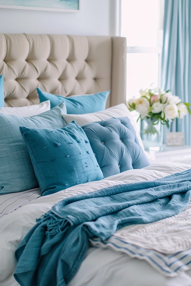Modern Coastal Bedroom: Fresh Beachy Decor