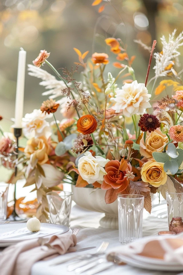 Beautiful Thanksgiving Color Palettes with Warm Tones - photo 2