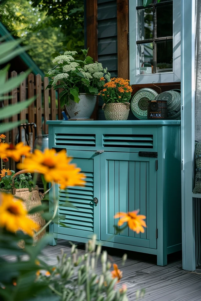 Outdoor Kitchen Storage Options