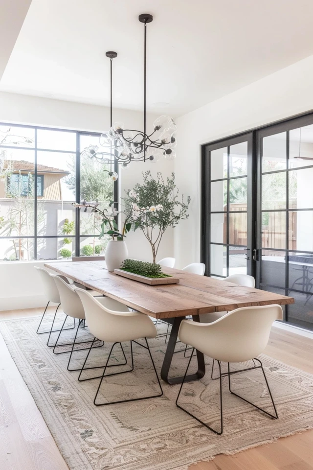 Minimalist Dining Room Inspiration: Designs and Features - photo 2