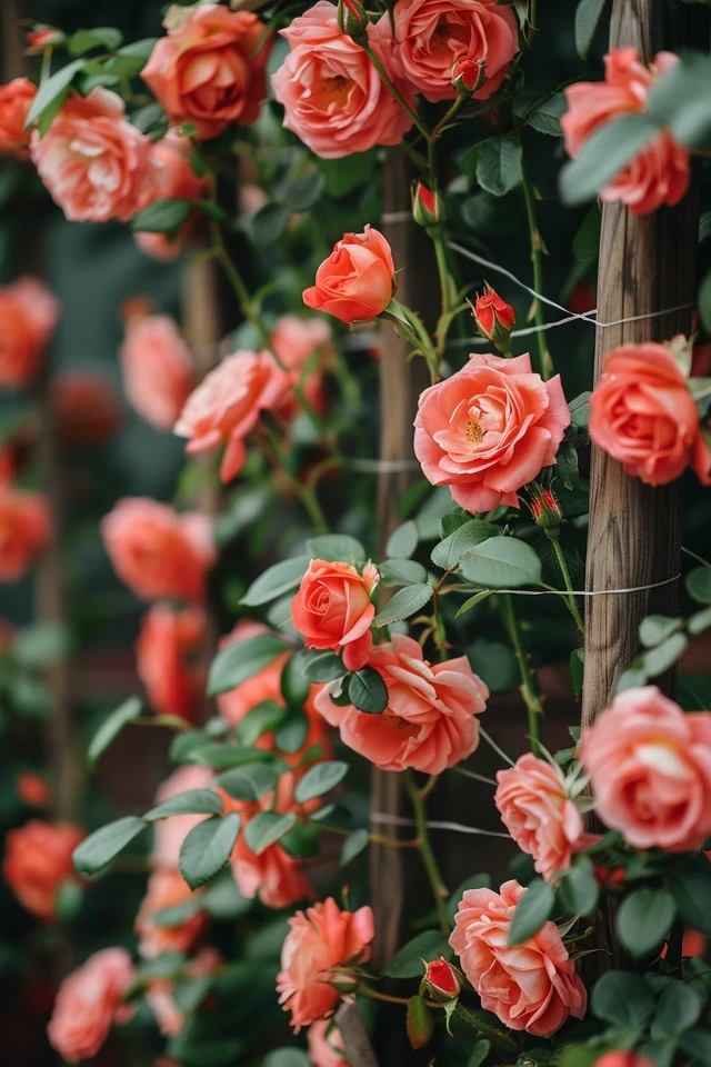 Creative Rose Trellis Inspiration for a Captivating Garden.