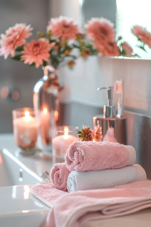 Chic Pink and Grey Bathroom Ideas for Your Home