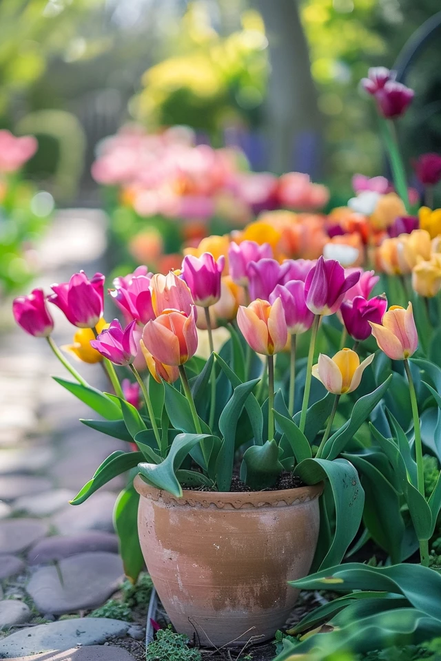 Tulip Garden Landscaping Tips