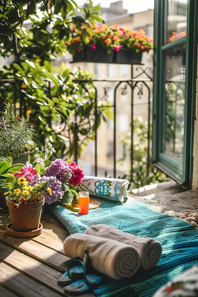 Balcony Decor for Outdoor Workouts