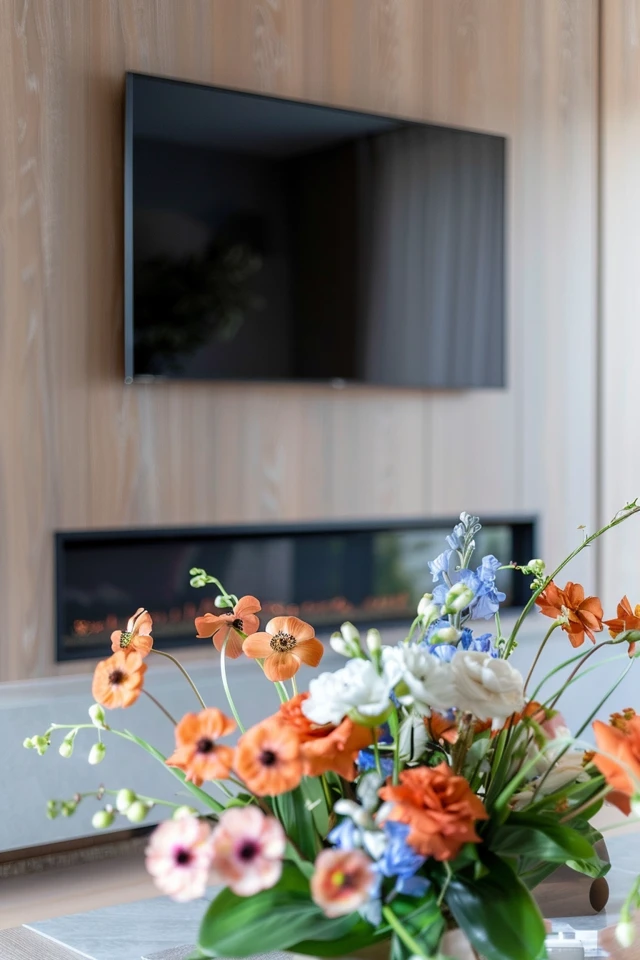Chic Fireplace TV Wall Ideas for Cozy Viewing
