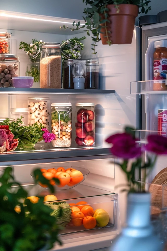 Refrigerator Cabinet Ideas: Chic Kitchen Storage