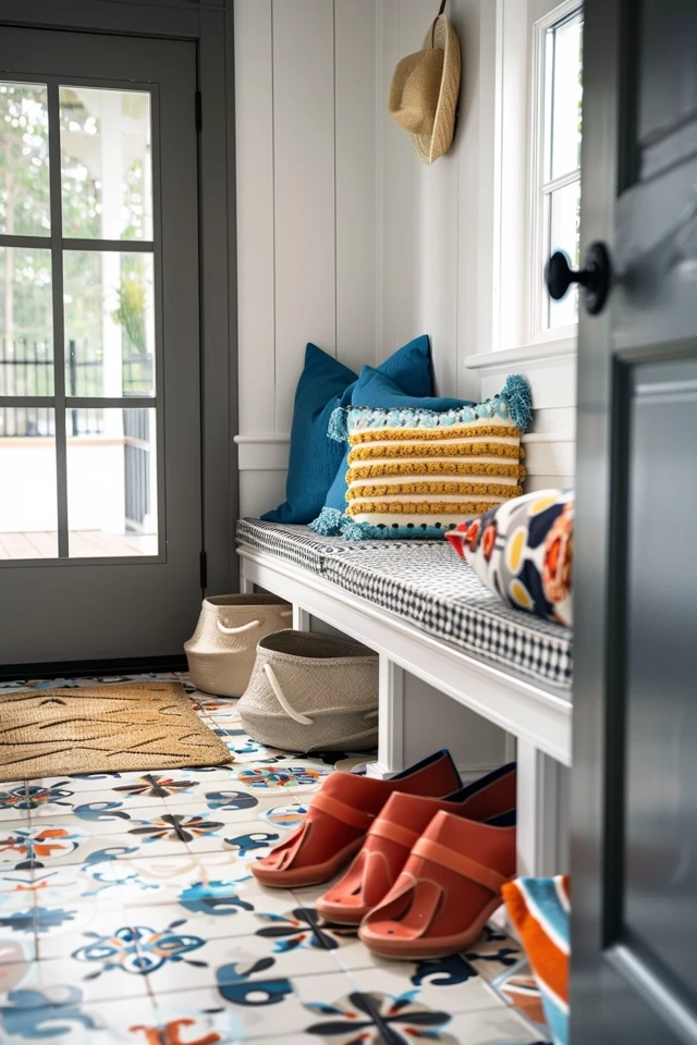 Modern Mudroom
