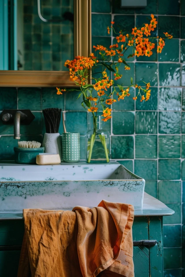 Creative Tile Ideas for Fully Tiled Bathrooms