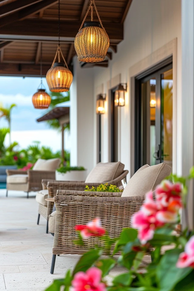 The Coastal Charm of a Modern Lanai Design