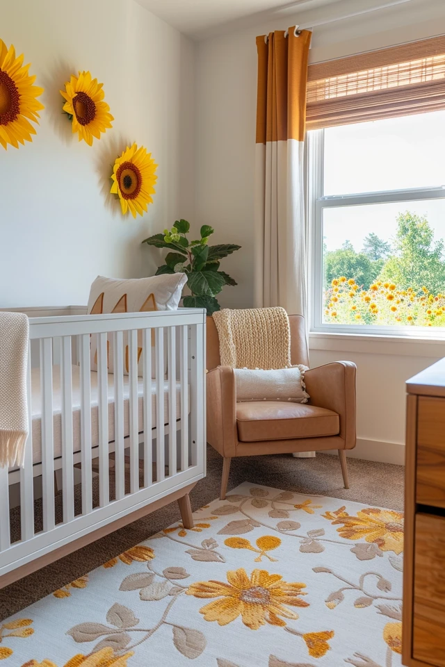 Sunflower Nursery Decor Ideas
