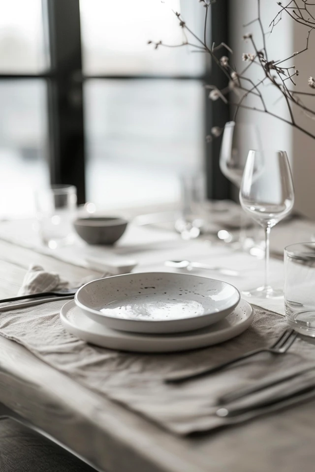 Minimalist Tableware: Dining in Style